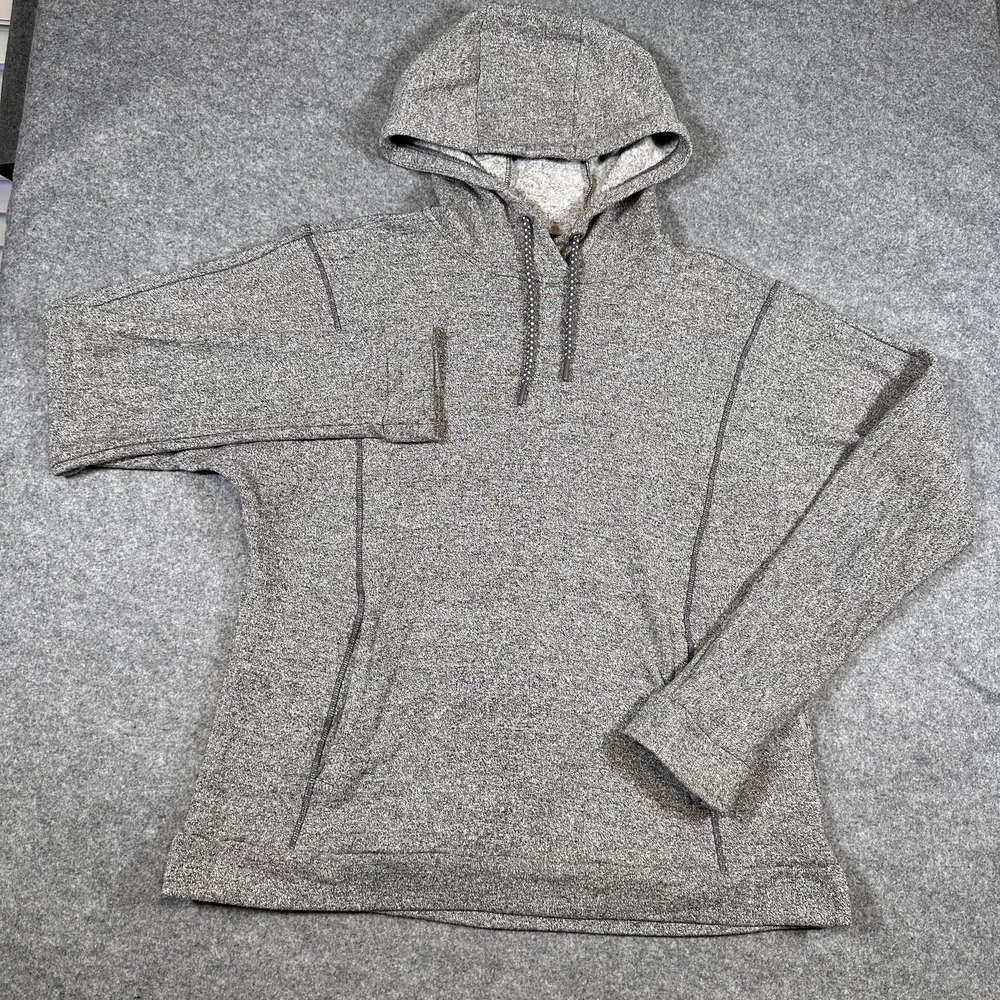 Mountain Warehouse Hoodie Womens 10 Gray Pullover Kangaroo Pocket MWF36671 - Picture 2 of 7